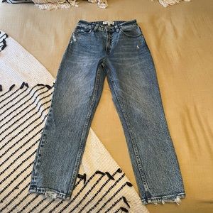 Abercrombie & Fitch mom jeans